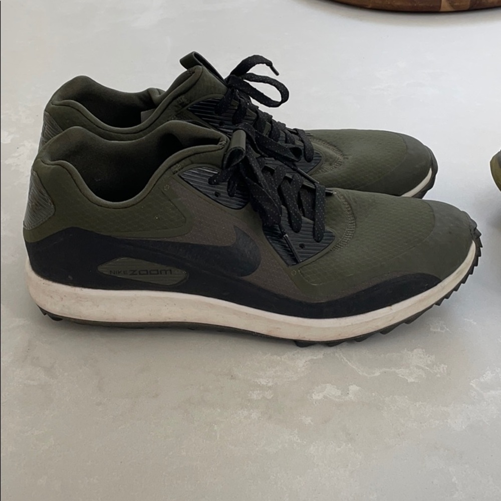 Two pair of Nike air max golf shoes. Size 12.